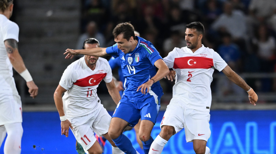 Italia e Turchia pareggiano 0-0 in amichevole