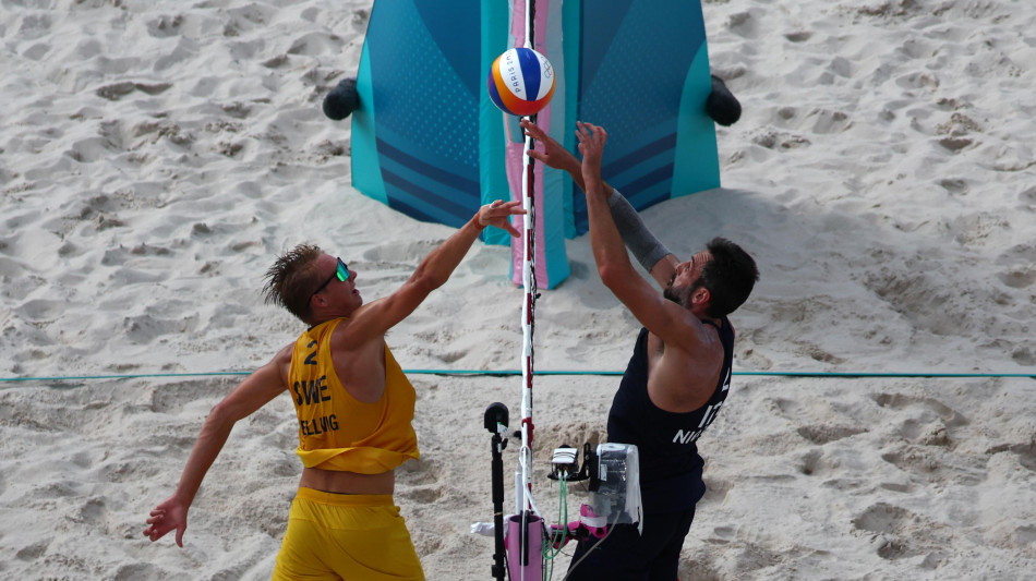 Parigi: beach volley, Nicolai e Cottafava agli ottavi