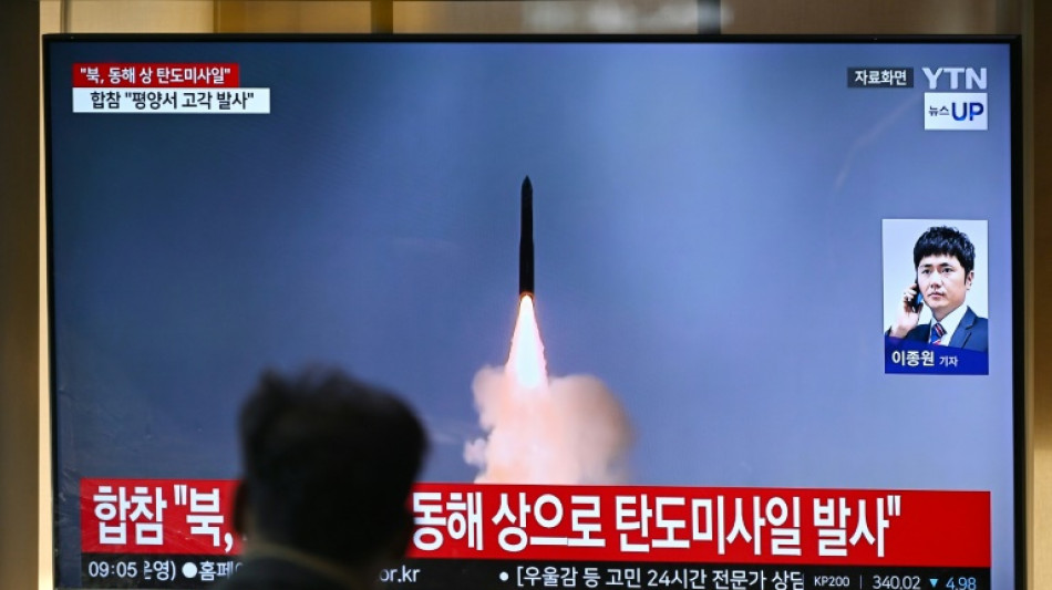 North Korea fires 'long-range' ballistic missile, Seoul says