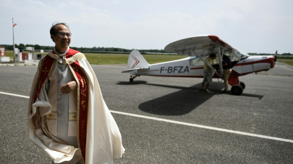 En Tarn-et-Garonne, un curé bénit champs et bétail en avion